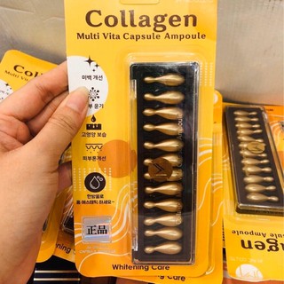 Ủ collagen tươi JM Multi Vita Capsule Ampoule 12 viên