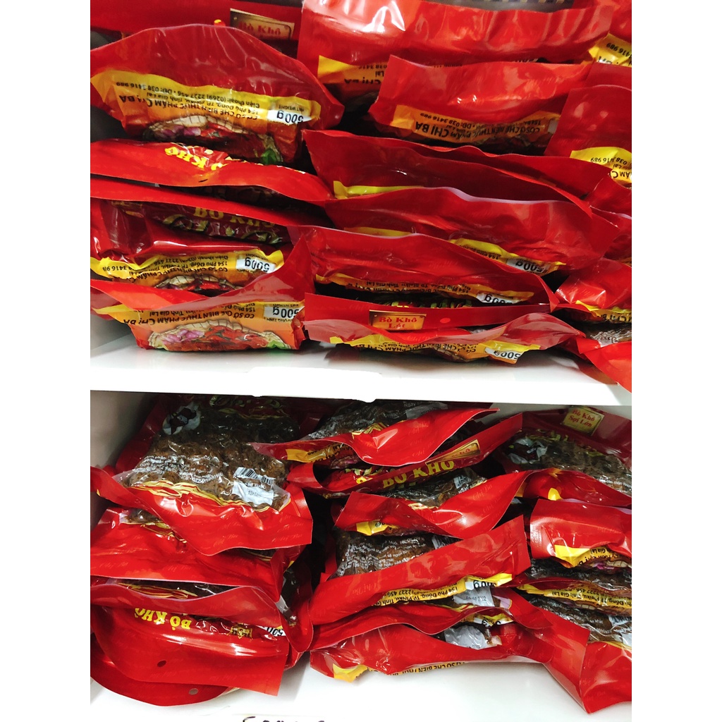 [FREESHIP 99K]Bò khô sạch Xé Sợi Chị Ba 500GR | BigBuy360 - bigbuy360.vn