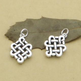 Charm Nút Cát Tường Bạc 925