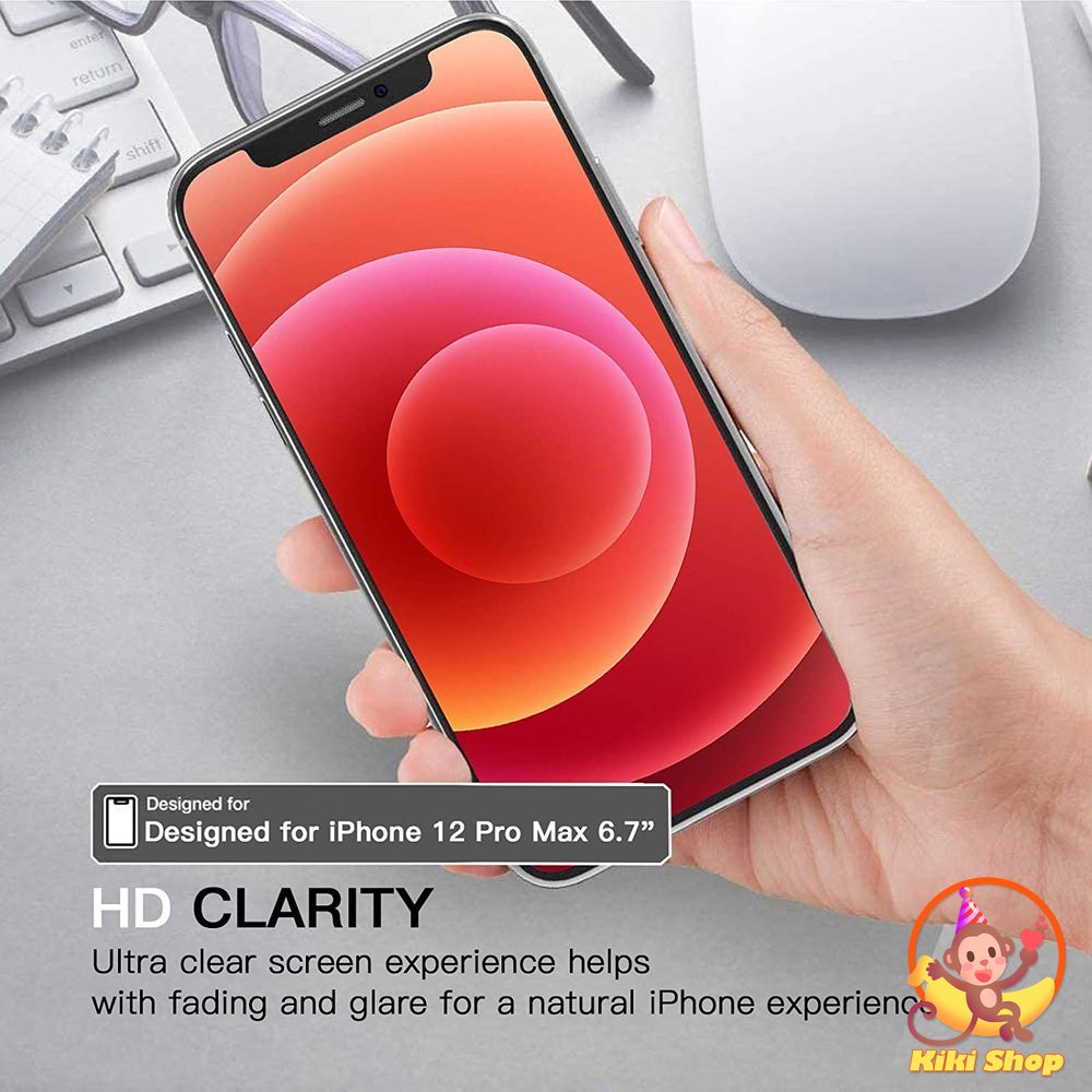 Cho iPhone 15 Pro Max Kính Cường Lực Trong Suốt Bảo Vệ Màn Hình Cho iPhone 11 12 13 14 Pro Max 7 plus 15promax 0.3mm 2023