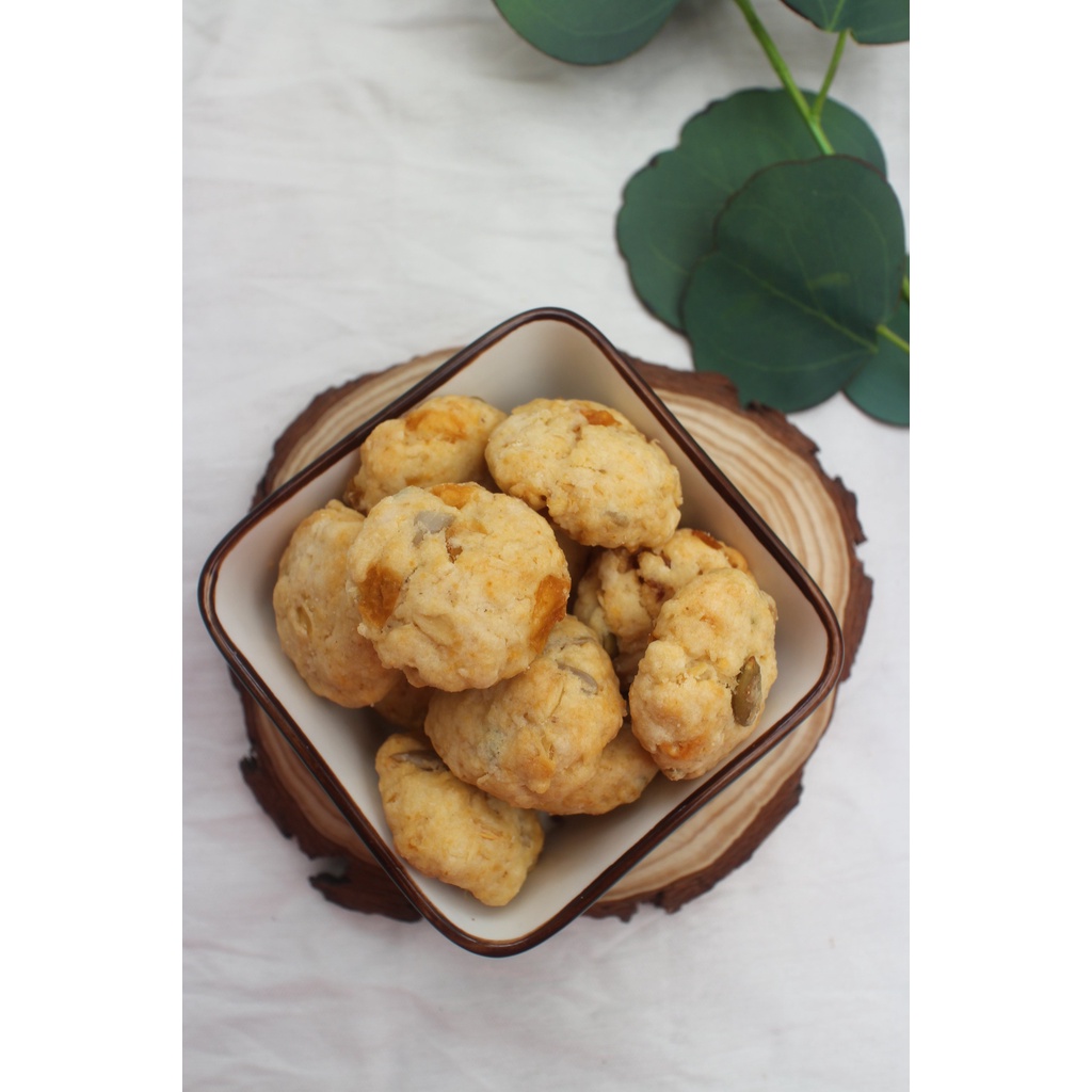 Bánh Cookies yến mạch mix hạt Joie 250 gram - Bánh ăn kiêng giảm cân không đường | BigBuy360 - bigbuy360.vn