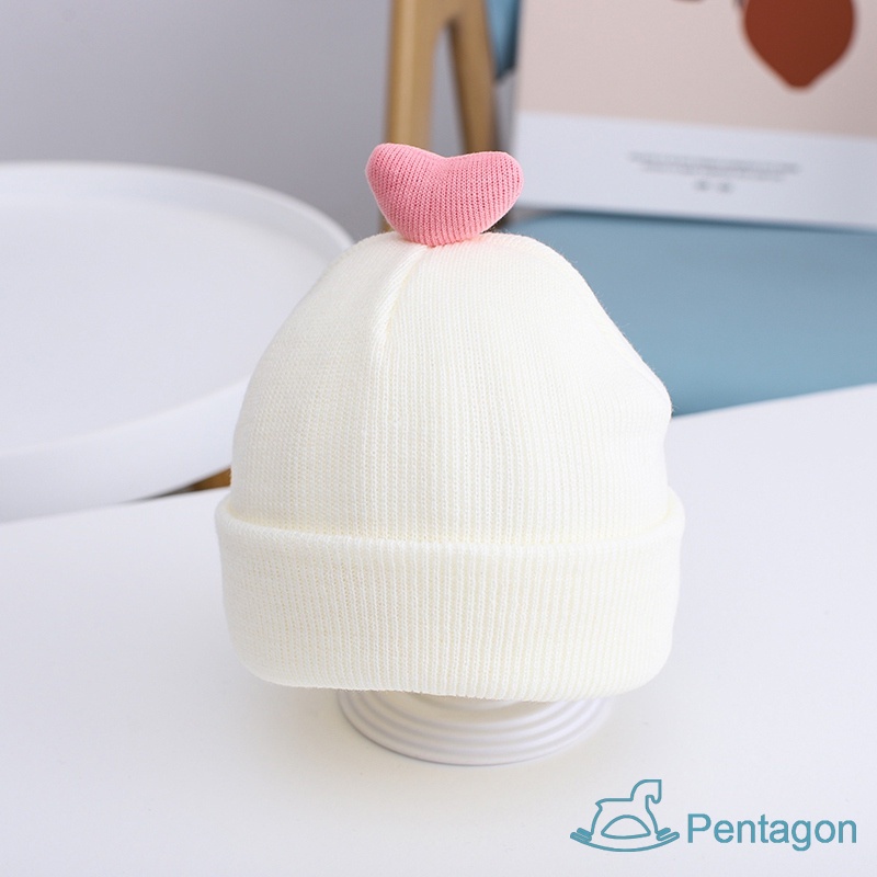 Mũ Beanie Đan Len Dễ Thương Thoải Mái Giữ Ấm Mùa Đông Có Thể Điều Chỉnh Cho Bé Trai / Gái 1-6 Tuổi