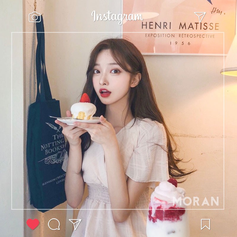 (ORDER) Váy MORAN chun eo dáng xòe Hàn Quốc | BigBuy360 - bigbuy360.vn