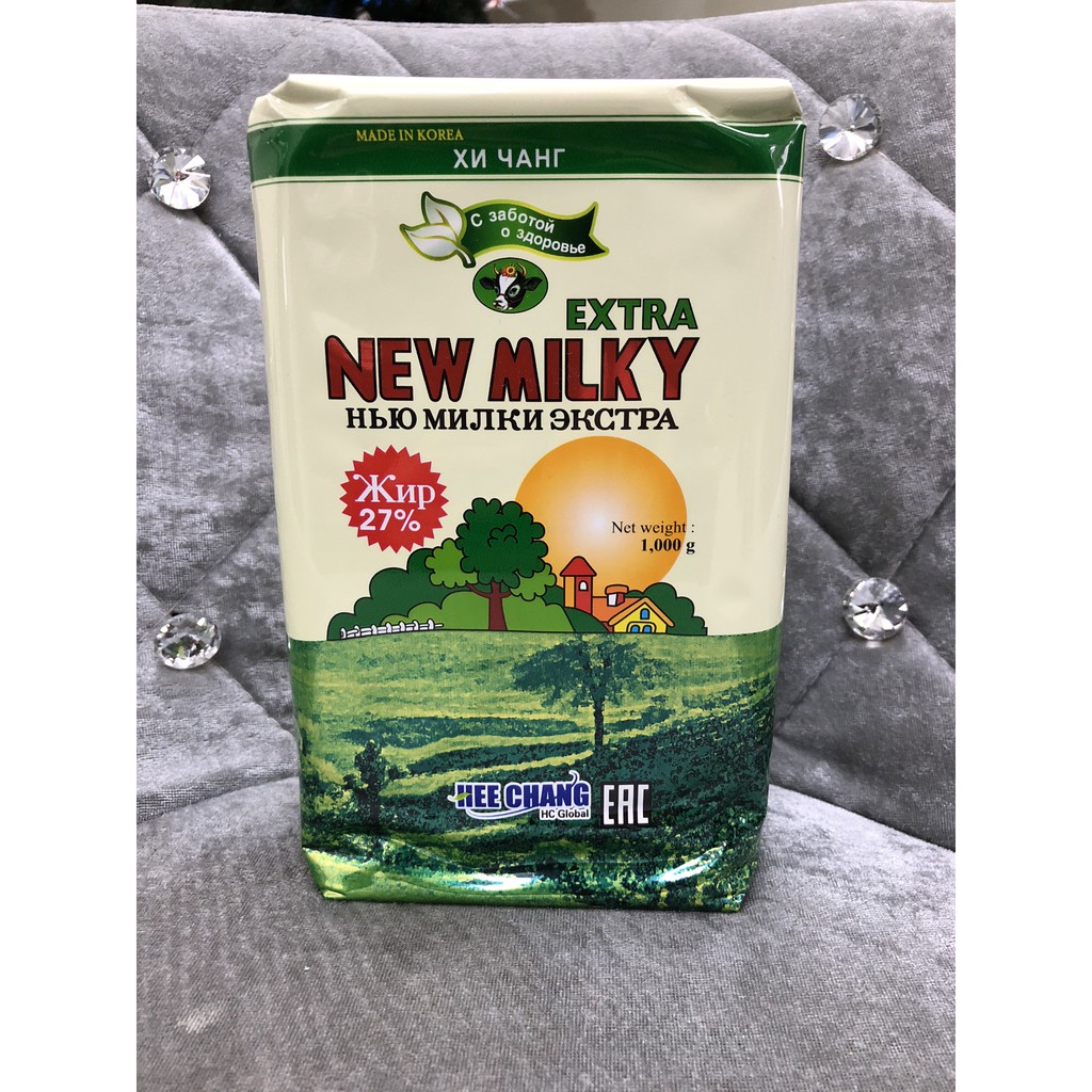 Sữa béo Nga New Milky Extra 1kg - Sản phẩm tăng cân