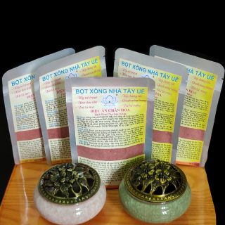 Bột xông nhà cửa tẩy uế trượt đốt phong lông [Diệu Ân Chân Hoa]
