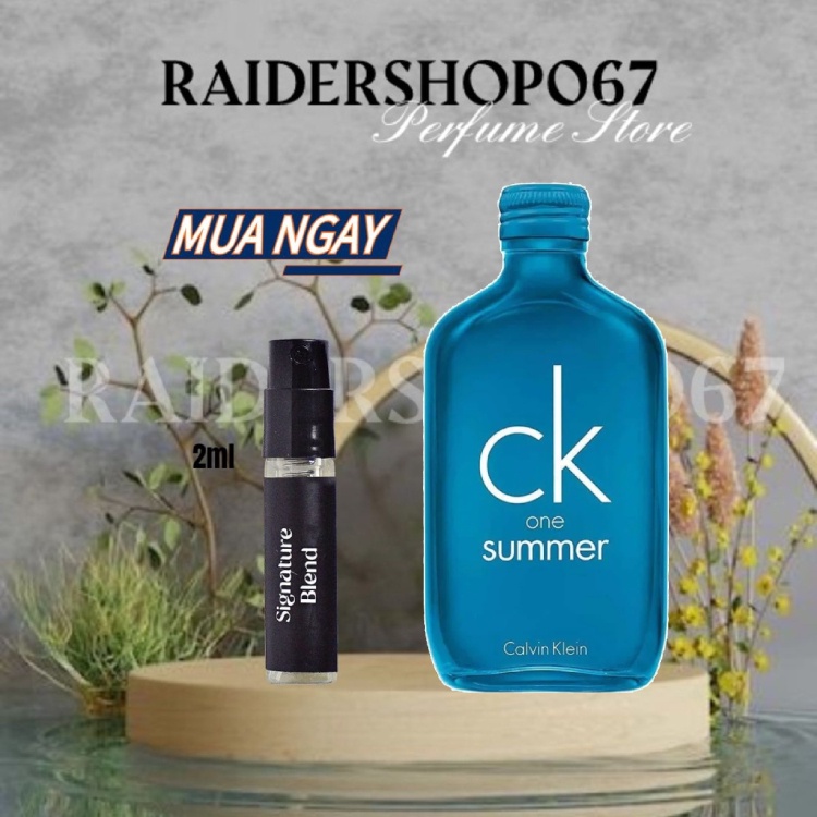 Nước hoa nước hoa CK One Summer 2018 5ml/10ml/20ml ®️