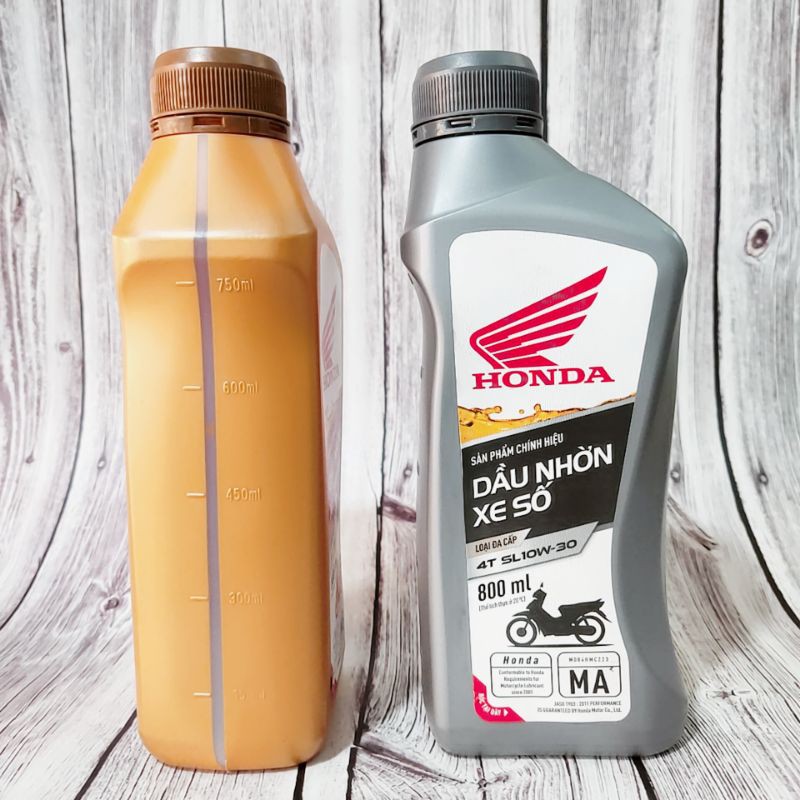 Dầu nhớt - dầu nhờn xe Honda tay ga, xe số hàng Chính hãng HONDA tem 2 lớp 800ml