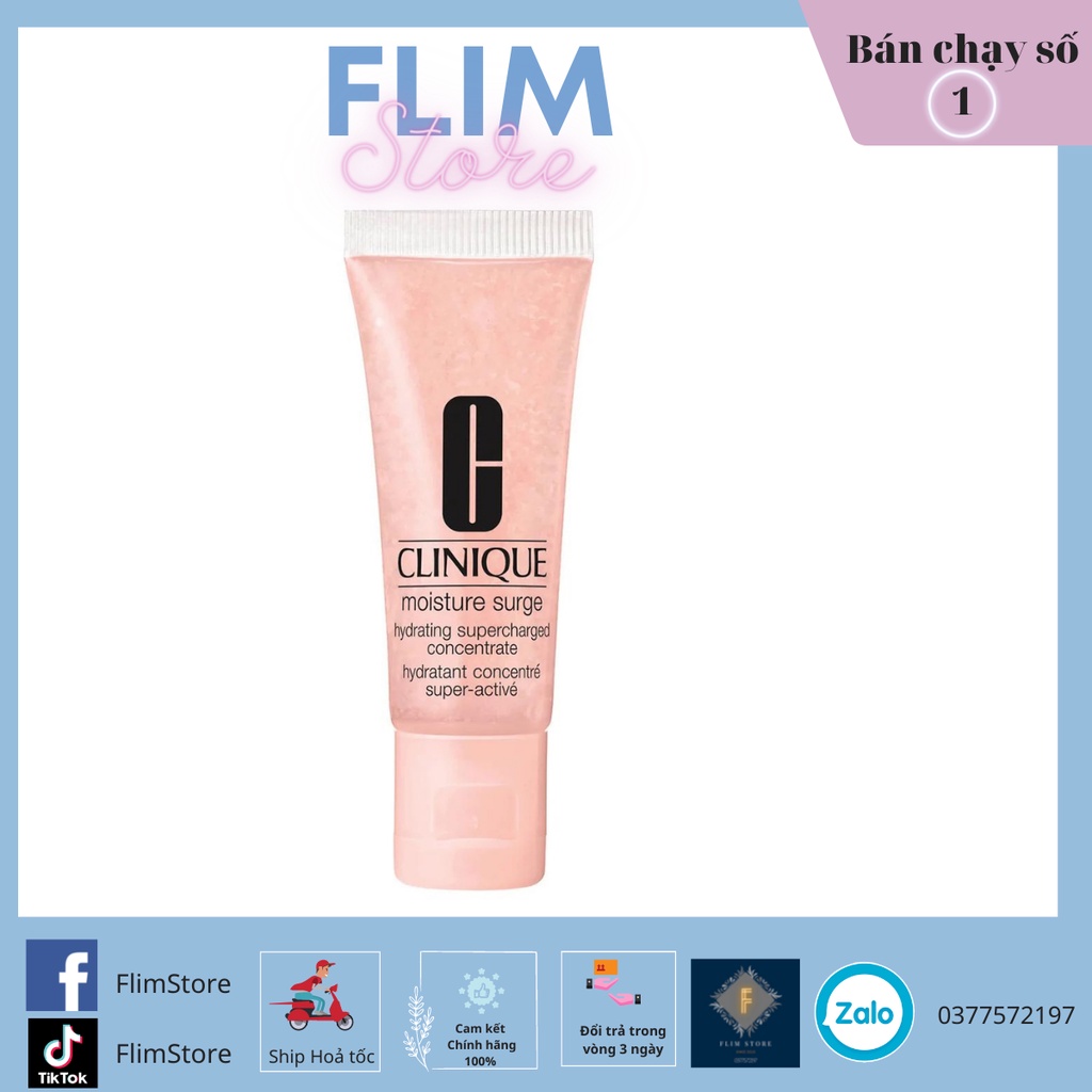 Tinh Chất Siêu Cấp Nước Clinique Moisture Surge Hydrating Supercharged Concentrate 15ml