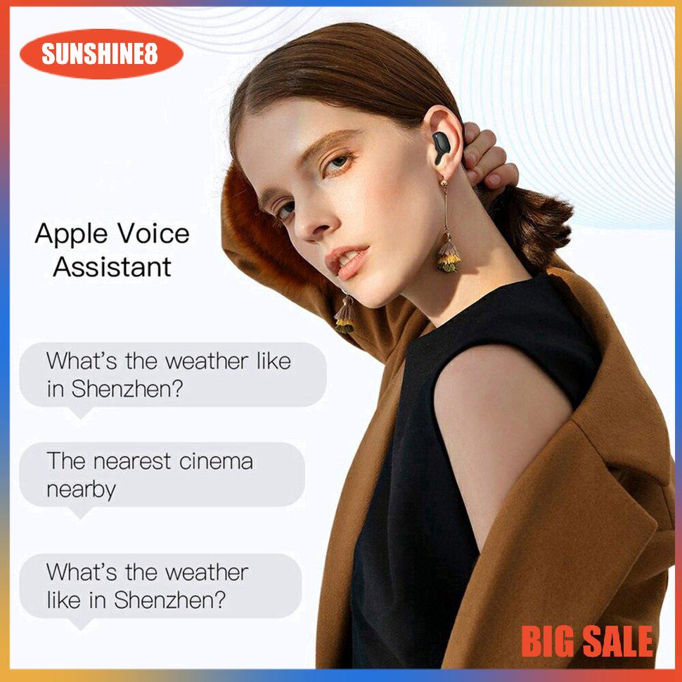 Tai nghe nhét tai không dây 5.0 có đèn LED