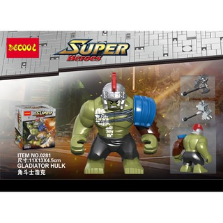 Mô hình lắp ráp Non Lego Hero Gladiator Hulk 0281