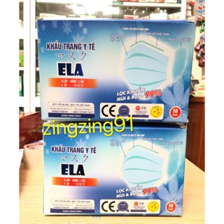 Khẩu trang y tế 4 lớp ELA