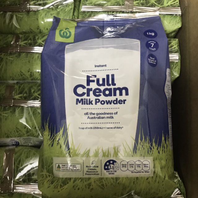 Sữa tươi dạng bột full cream