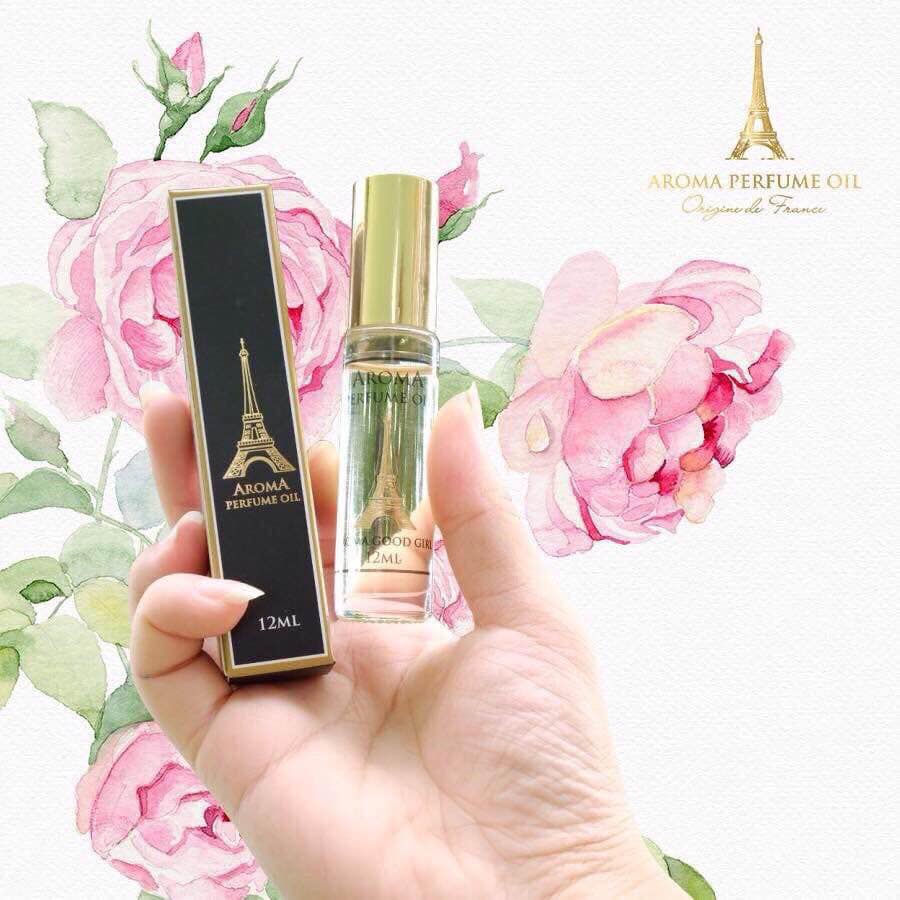 [Sỉ] Nước hoa Aroma 12ml mẫu mới 2021 nuoc hoa mini, Xịt thơm toàn thân