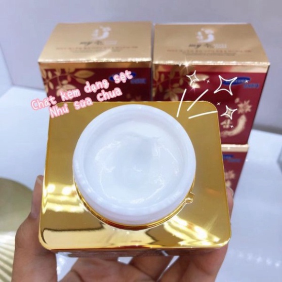 Kem Dưỡng Da ❤️Freeship❤️ Kem Dưỡng Trắng Da Hồng Sâm Ngày Đêm My Gold Hàn Quốc 50ml