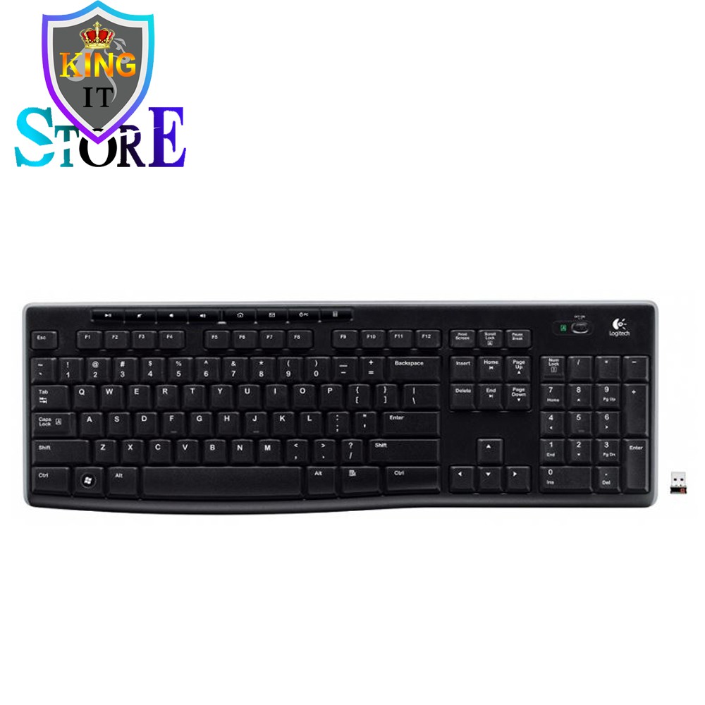 Phím không dây Logitech K270 đen chính hãng DGW phân phối