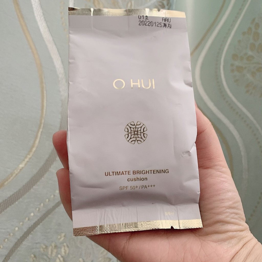 Tách set lõi cushion bông trắng Ohui dòng cushion mới chống nắng dưỡng trắng kiềm dầu tốt ohui ra mắt mới nhất.
