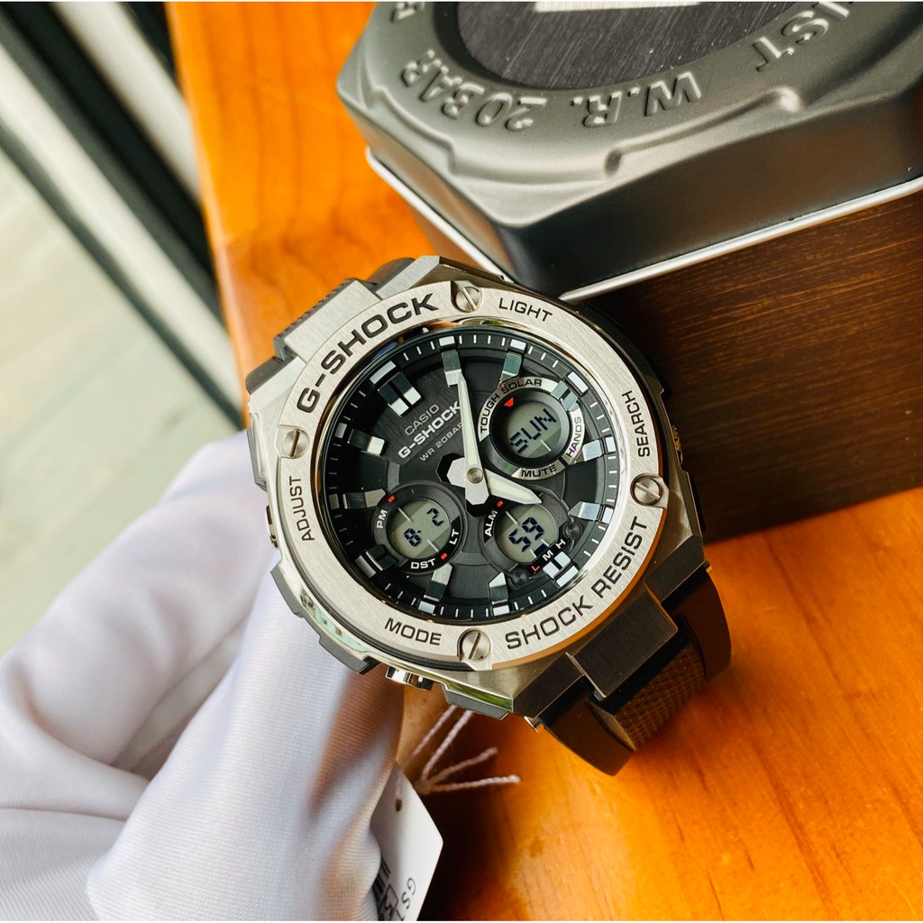 Đồng Hồ Nam Casio G-SHOCK GST-S110-1A - Chính Hãng