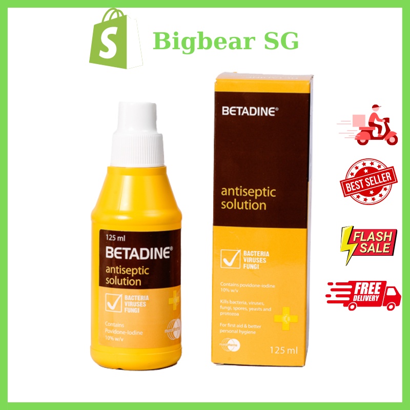 Dung dịch sát khuẩn Betadine 125ml