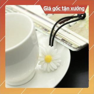 [Giá tốt] Dây chun buộc tóc - kẹp buộc tóc hoa cúc trắng