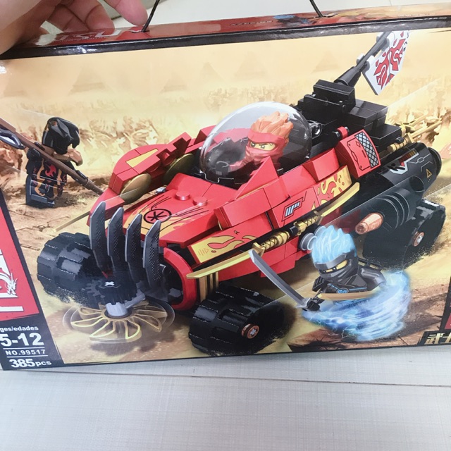 BỘ XẾP HÌNH THÔNG MINH NONLEGO NINJA XE CHIẾN