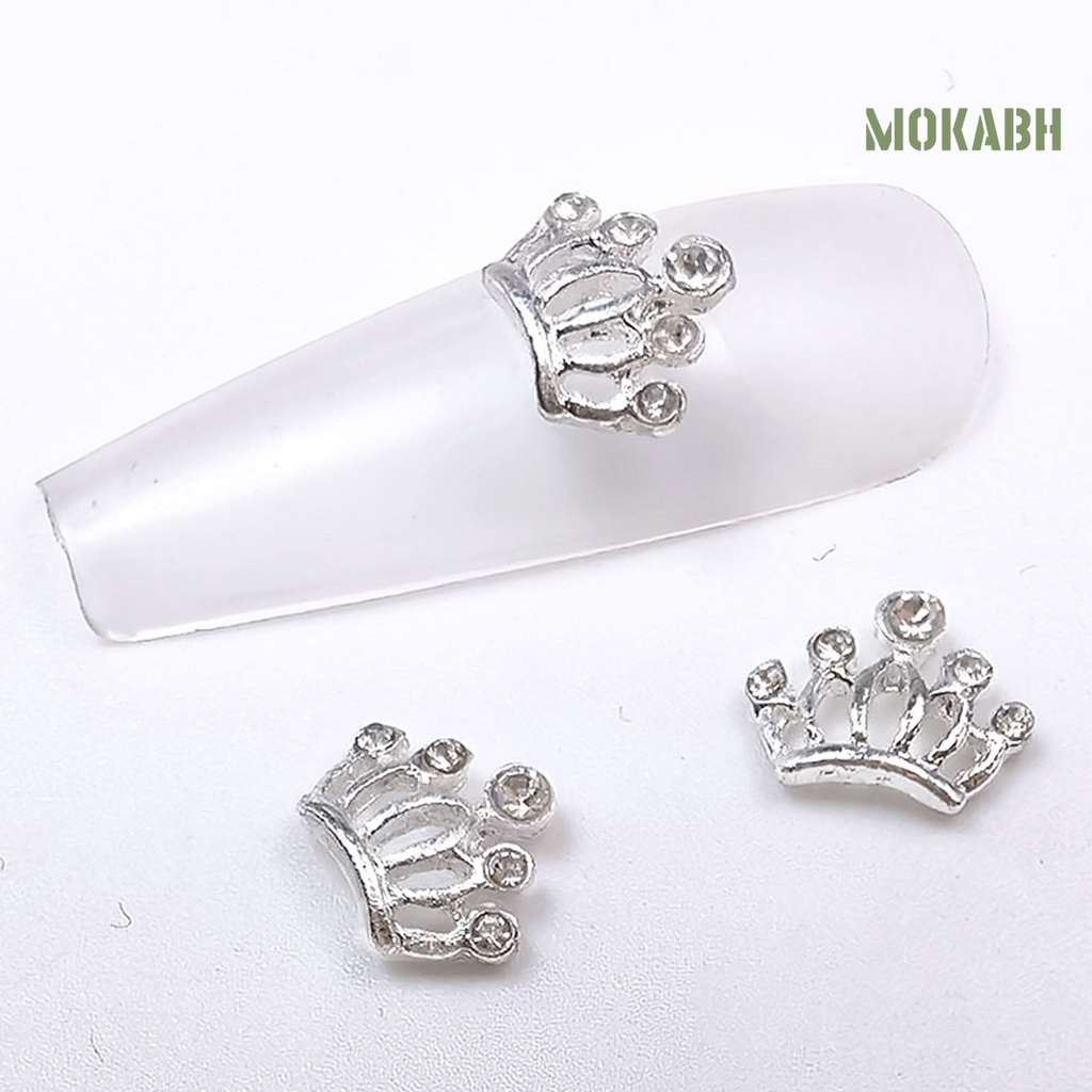 Set 10 Phụ Kiện Trang Trí Móng Tay 3D Gọn Nhẹ DIY