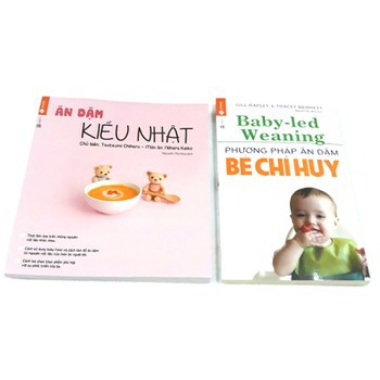 Sách - Combo ăn dặm kiểu nhật + nuôi con không phải cuộc chiến + ăn dặm bé chỉ huy