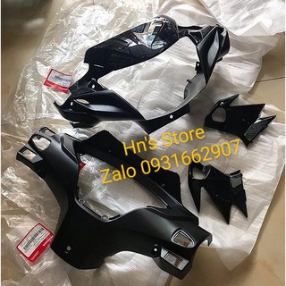 Combo ốp đầu đèn , bợ cổ , nắp trước tay lái future x honda