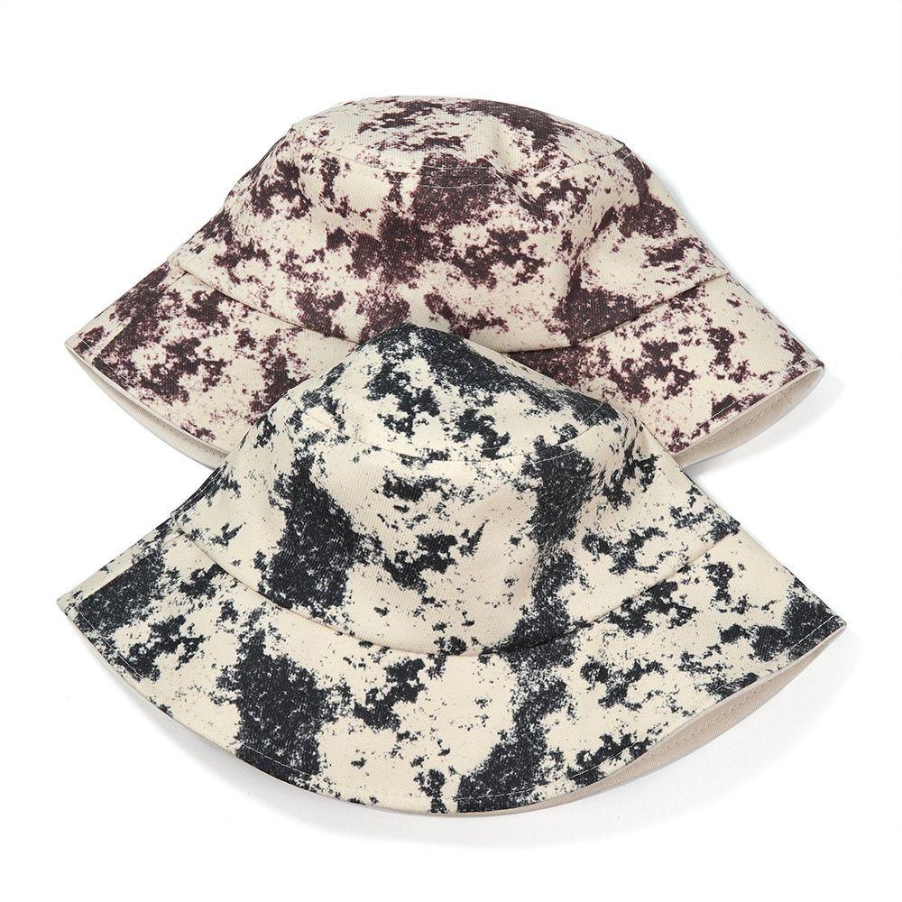 SUMU Nón Tai Bèo Chất Liệu Cotton Màu Nhuộm In Họa Tiết Độc Đáo Thời Trang Đi Biển Xinh Xắn
