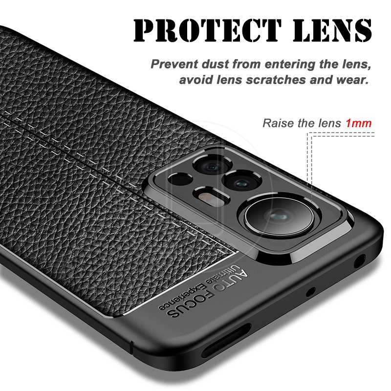 Ốp Điện Thoại TPU Dẻo Họa Tiết Trái Vải Thời Trang Sang Trọng Cho Xiaomi Mi 12 12s 11 11T Pro Ultra Lite Xiaomi12s Mi12s