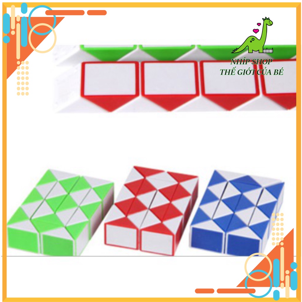 Đồ chơi giáo dục đa dạng dành cho trẻ em Khối lập phương Rubik 24 Mini đa dạng