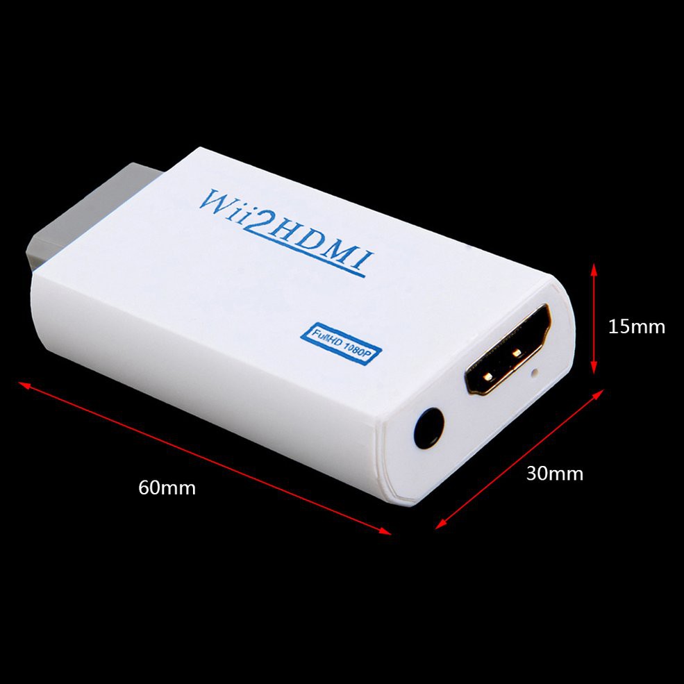 Bộ Chuyển Đổi Wii Sang Hdmi 1080p Âm Thanh 3.5mm