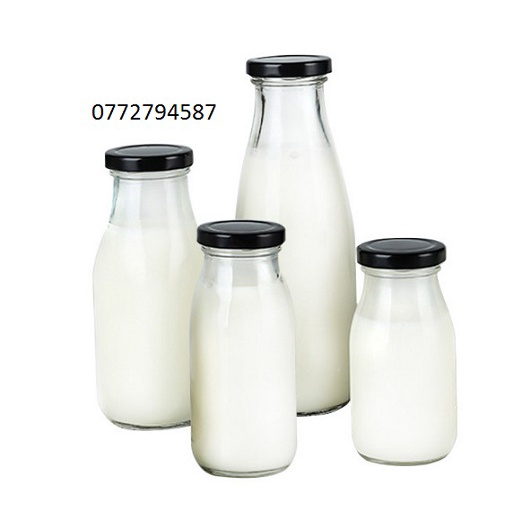 Chai thủy tinh đựng sữa hạt 200ml - 8 chai