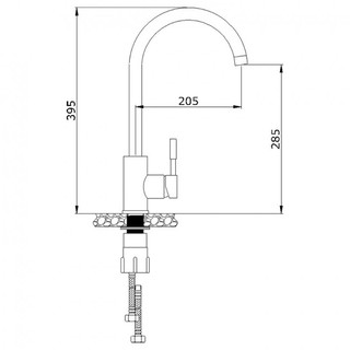VÒI RỬA CHÉN MALLOCA K569-SN