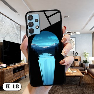 Ốp lưng kính 3D cao cấp Samsung Galaxy A32