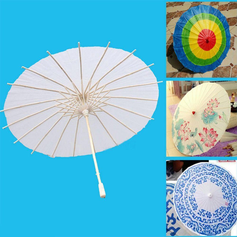 YIYU Dù Giấy 40cm Dùng Làm Đồ Thủ Công DIY Cho Bé