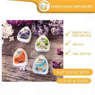 Combo 4 sáp thơm mini CLEAN & FRESH