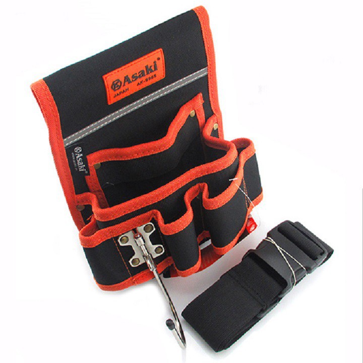 Túi đeo thắt lưng đựng dụng cụ đồ nghề cao cấp Asaki AK-9985