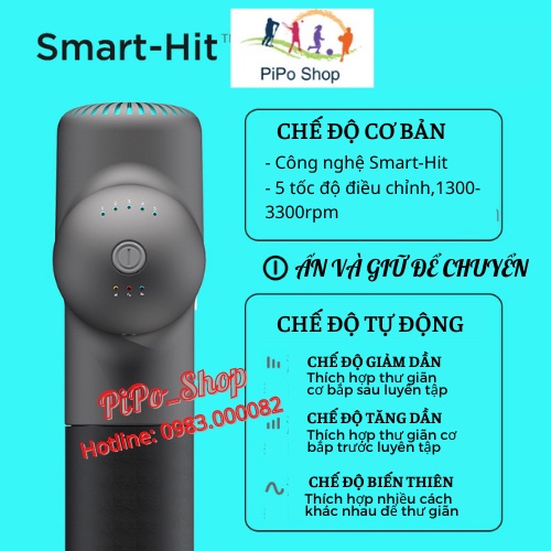Booster LightSaber 2023  Máy massage được thiết kế đột phá với công nghệ cảm biến lực