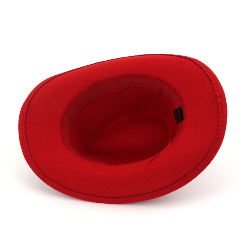 Mũ Cao Bồi Rộng Vành Phong Cách Dân Tộc Phương Tây Cho Nữ