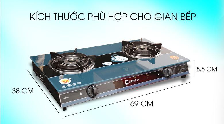 Bếp gas Sakura SA-692SG mới-tiết kiệm gas 20%- bảo hành chính hãng