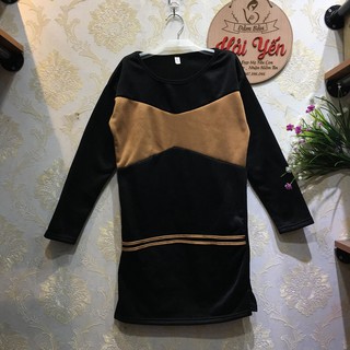 Váy Suông Nỉ Bông ( kèm ảnh thật )