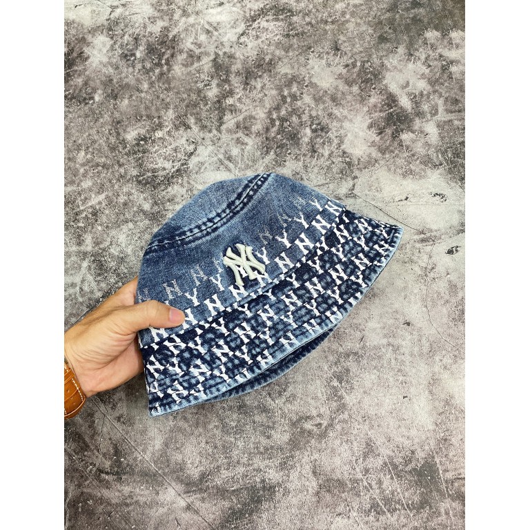 (HÀNG XUẤT XỊN) Mũ / Nón Bucket Jean N20 M//L//B N//Y MONOGRAM DENIM BUCKET HAT BLUE Made in viet/nam full tag One size