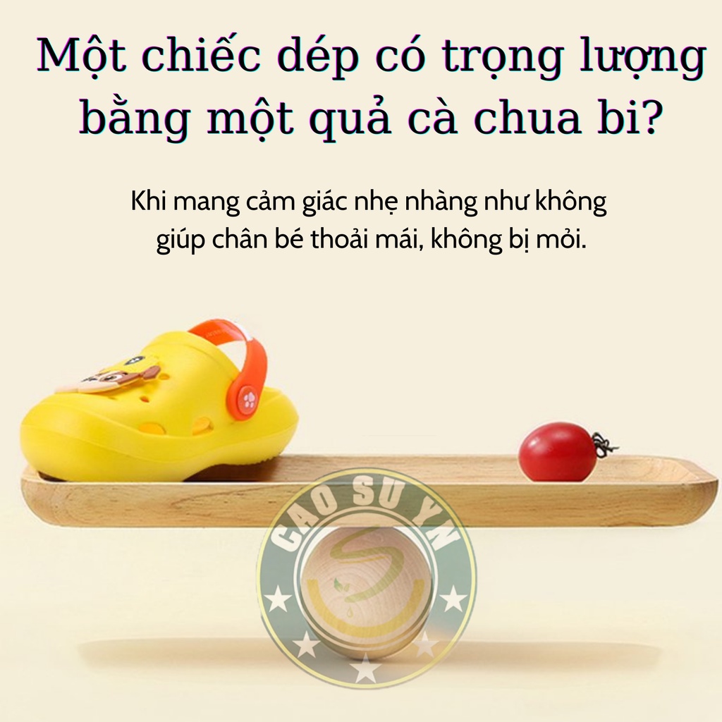 Dép cho bé Paw Control, sục cross cho bé trai bé gái.Nhựa eva cao cấp siêu nhẹ chống trơn trượt.Giúp bé tập đi, êm, bền,