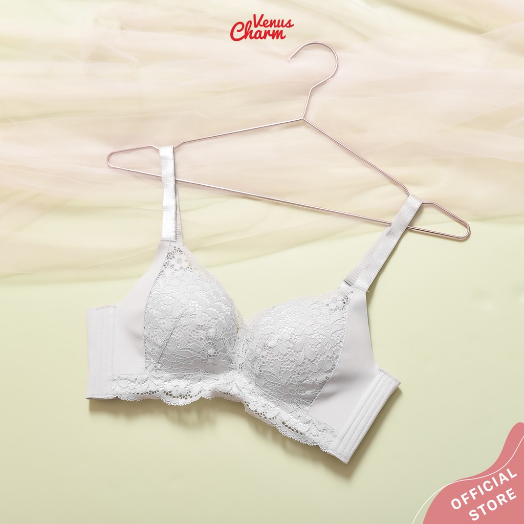 Áo lót nữ Venus Charm ren đệm dày nâng ngực 4cm cho form ngực nhỏ 6018