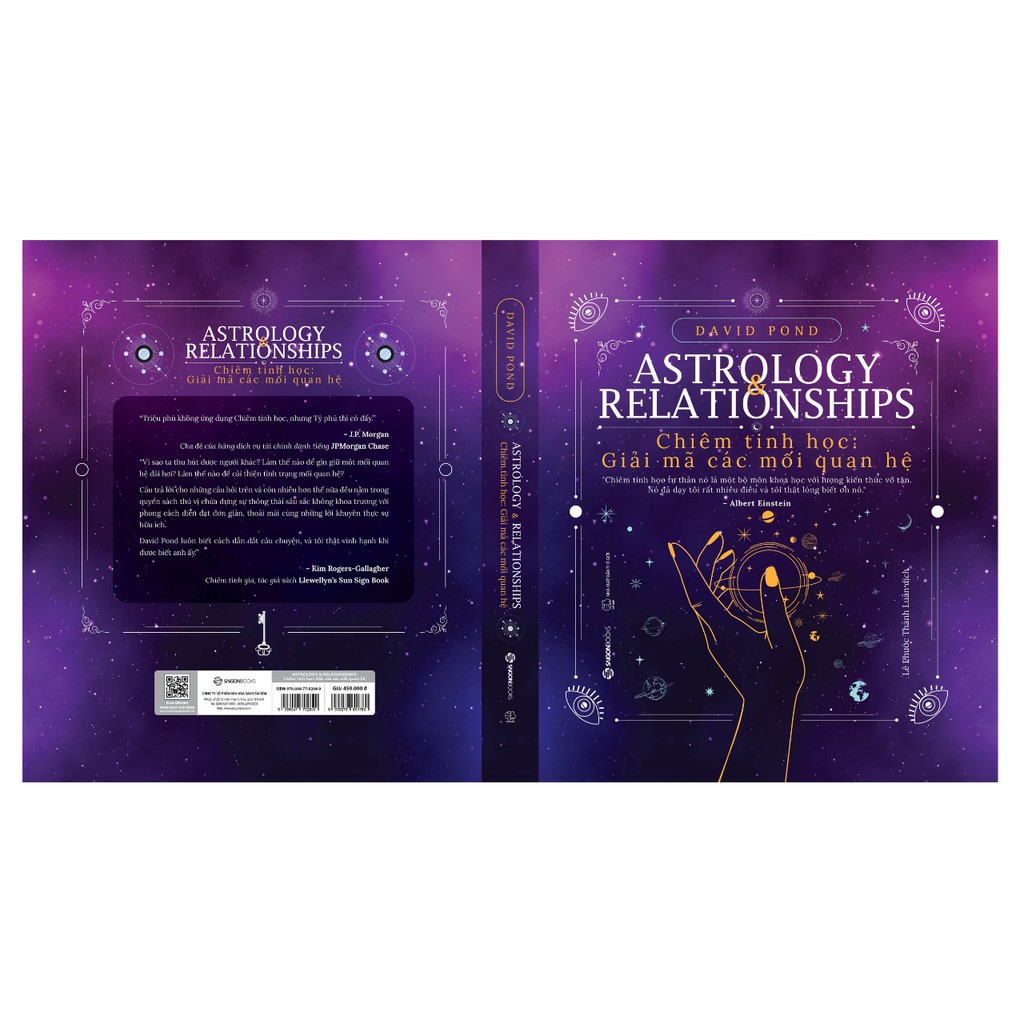 SÁCH - Chiêm tinh học: Giải mã các mối quan hệ (Astrology Relationships) - Tác giả David Pond