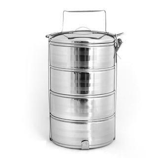 HỘP ĐỰNG CƠM INOX KIM CƯƠNG - 4 TẦNG CHÍNH HÃNG