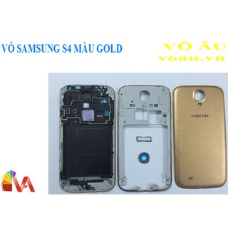 Vỏ samsung s4 màu gold