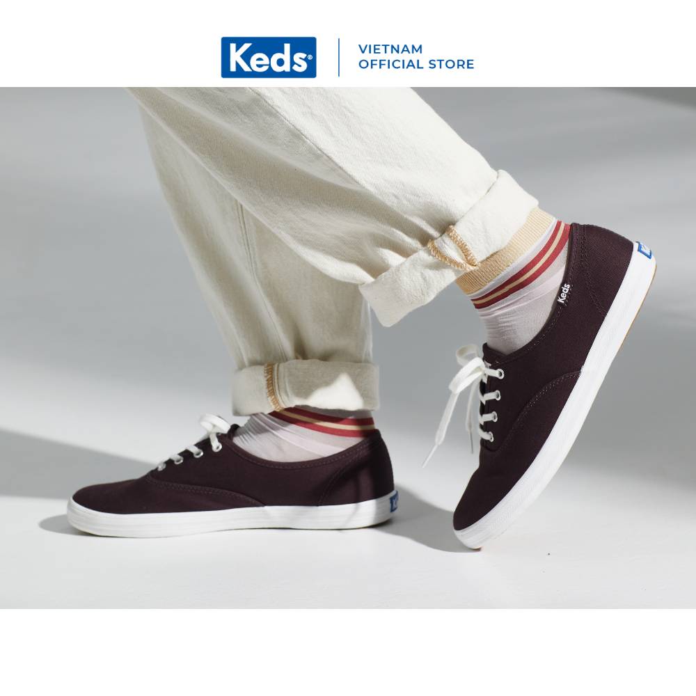 Giày Keds Nữ- Champion Organic Canvas- KD065183WF