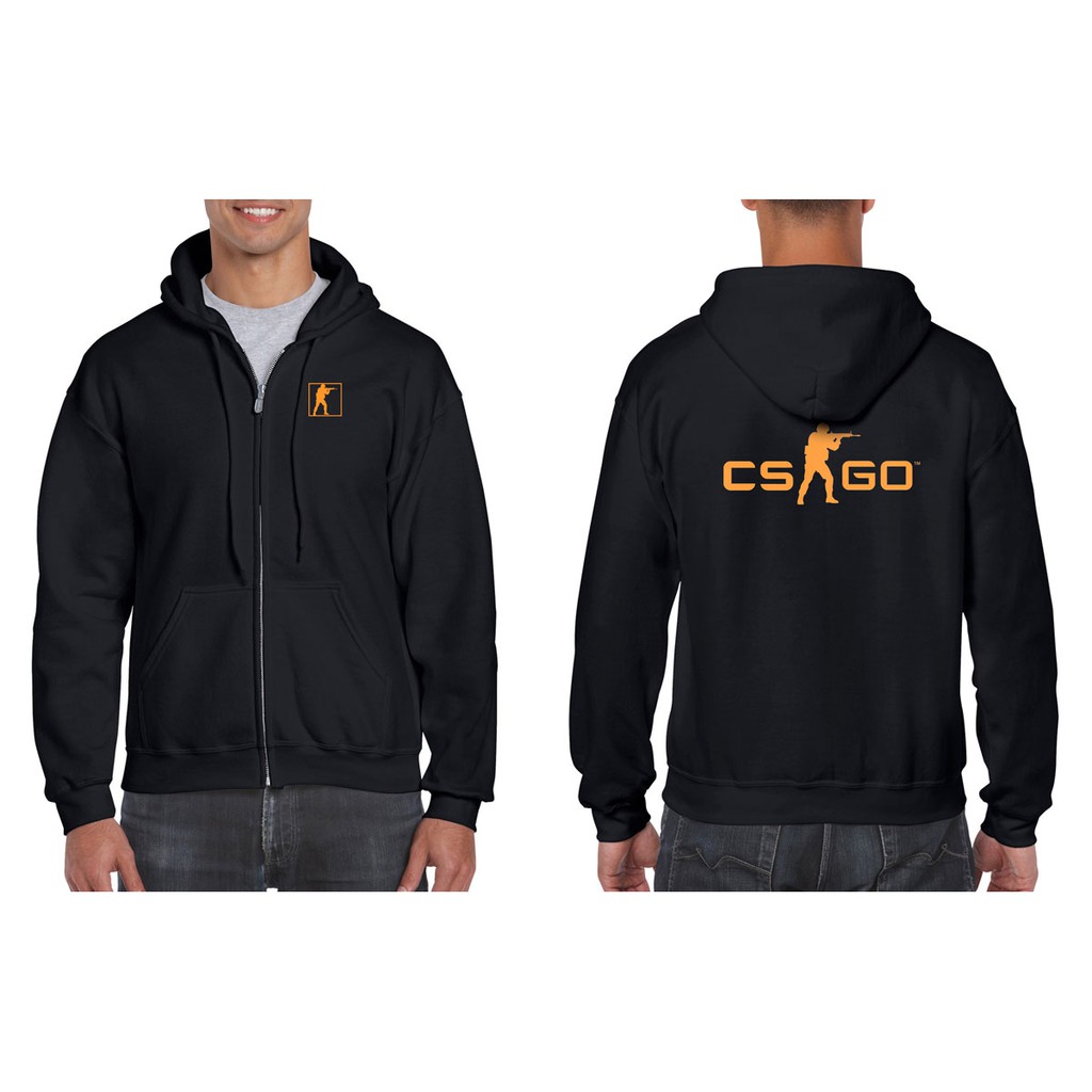 ÁO HOODIE CÓ ZIP - LOGO CS:GO