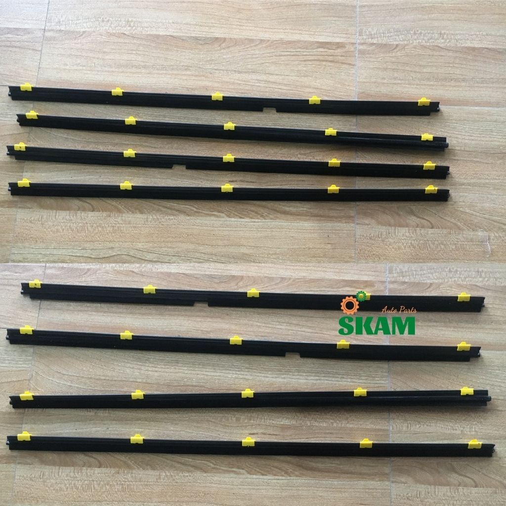 Bộ 4 nẹp chân kính trong, ngoài KIA PRIDE/ CD5, KK15359603